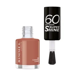 Rimmel Nagellak 60 Seconds SuperShine 130 Caramel Candy 8 ml