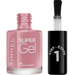 Rimmel SuperGel Nailpolish 023 Grape Sorbet 12 ml
