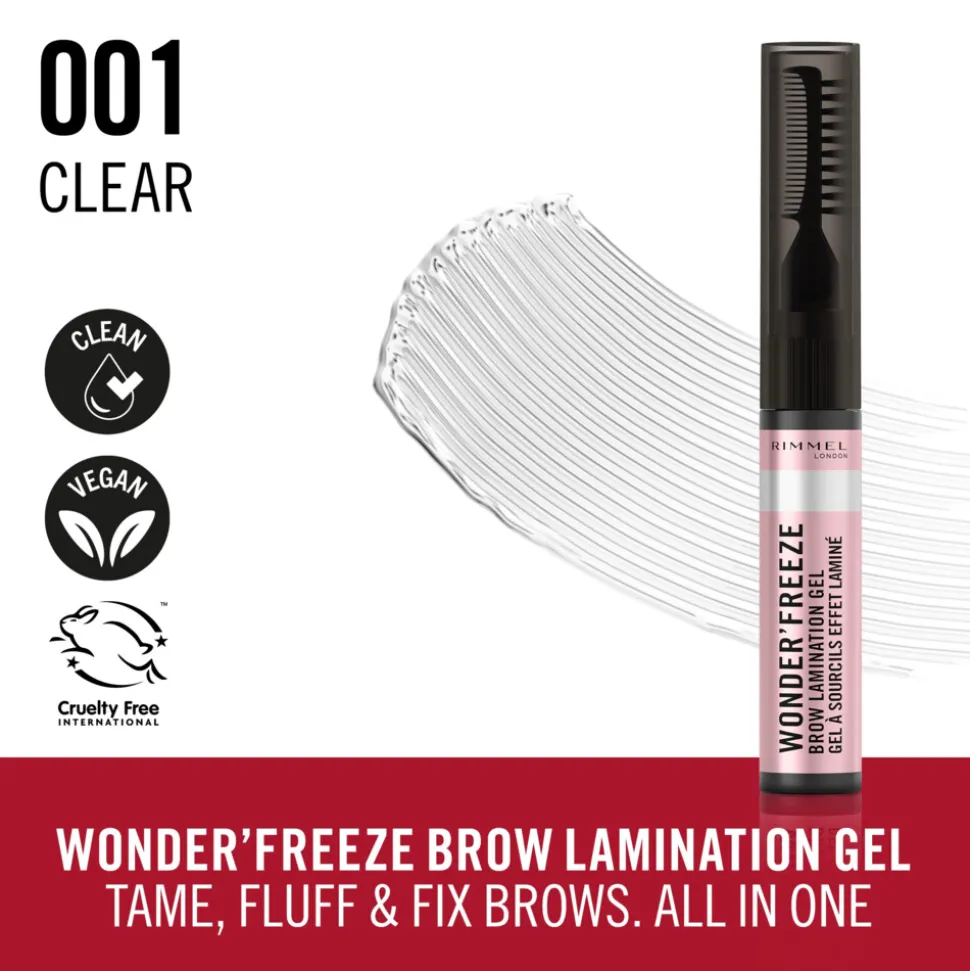 Rimmel Wonder'Freeze Lamination Wenkbrauwgel 001 Clear 6 gr