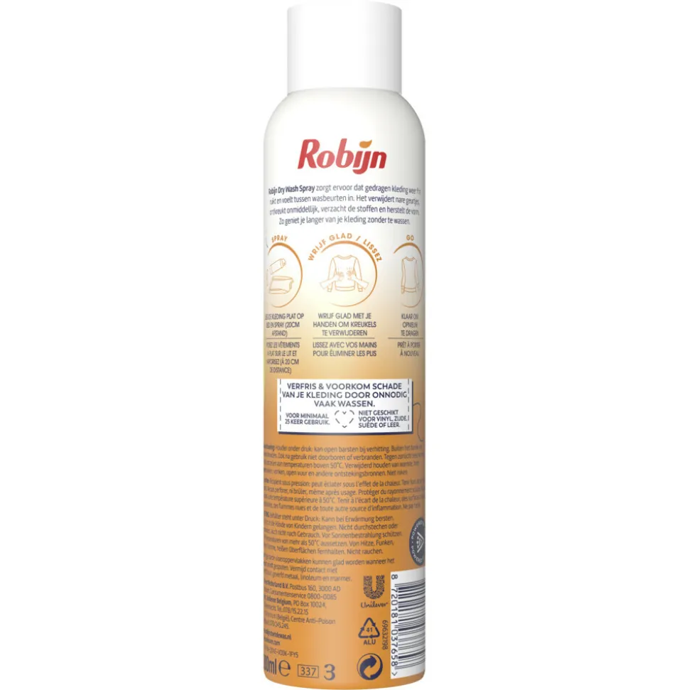 Robijn Dry Wash Spray Original 200 ml