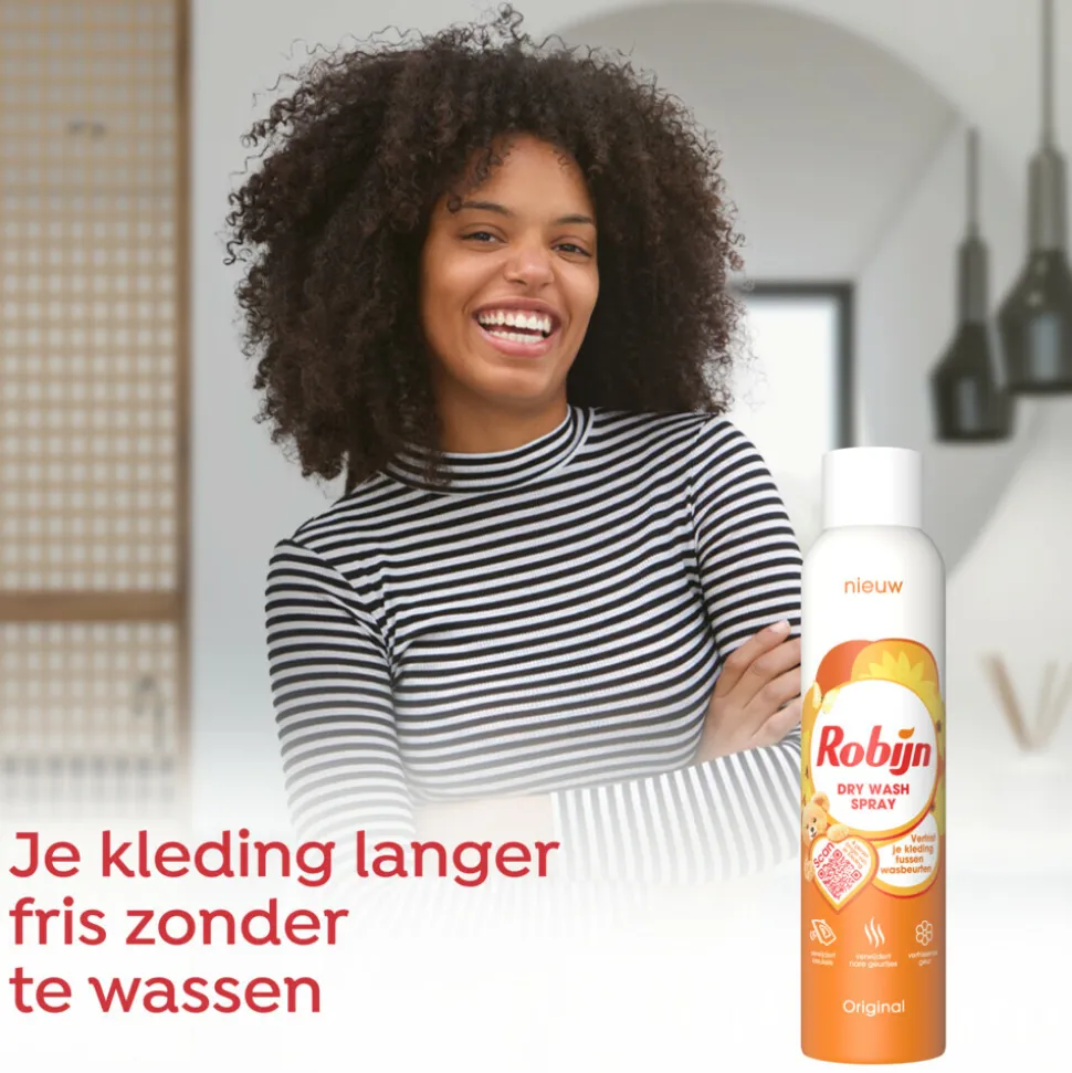 Robijn Dry Wash Spray Original 200 ml