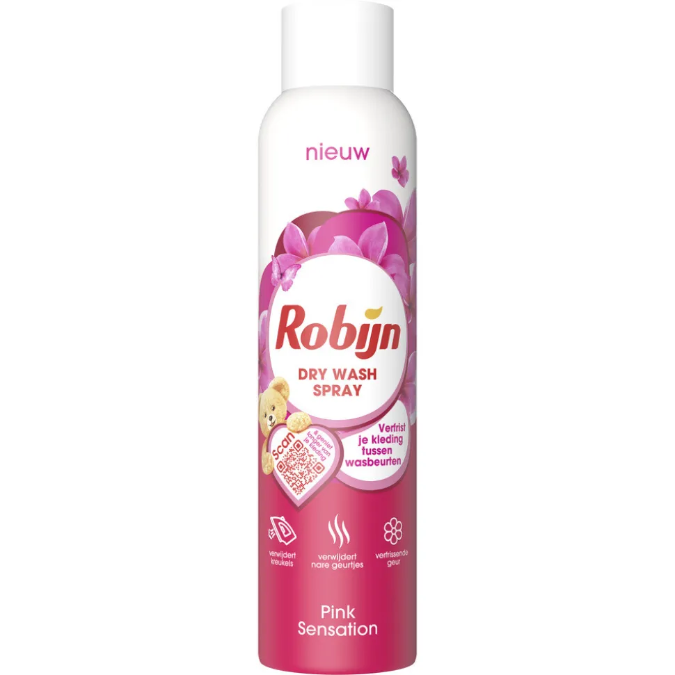 Robijn Dry Wash Spray Pink Sensation 200 ml