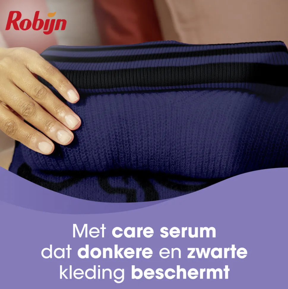 Robijn Klein & Krachtig Wasmiddel Black Velvet 19 Wasbeurten 665 ml