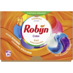 Robijn Wascapsules 3-in-1 Color 26 stuks