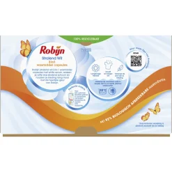 Robijn Wascapsules 3-in-1 Stralend Wit 40 stuks