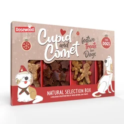 Rosewood Cupid & Comet Traktatiedoos Kerst Hondensnacks 175 gr