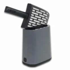 Rotho Kattenbakschep en Houder Biala Antraciet