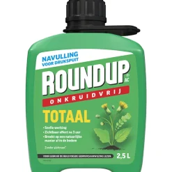Roundup AC Totaal Onkruidvrij Onkruiddrukspuit Navulverpakking 2,5 liter