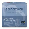 Sanature 100% Katoen Maandverband Ultra Night 10 stuks