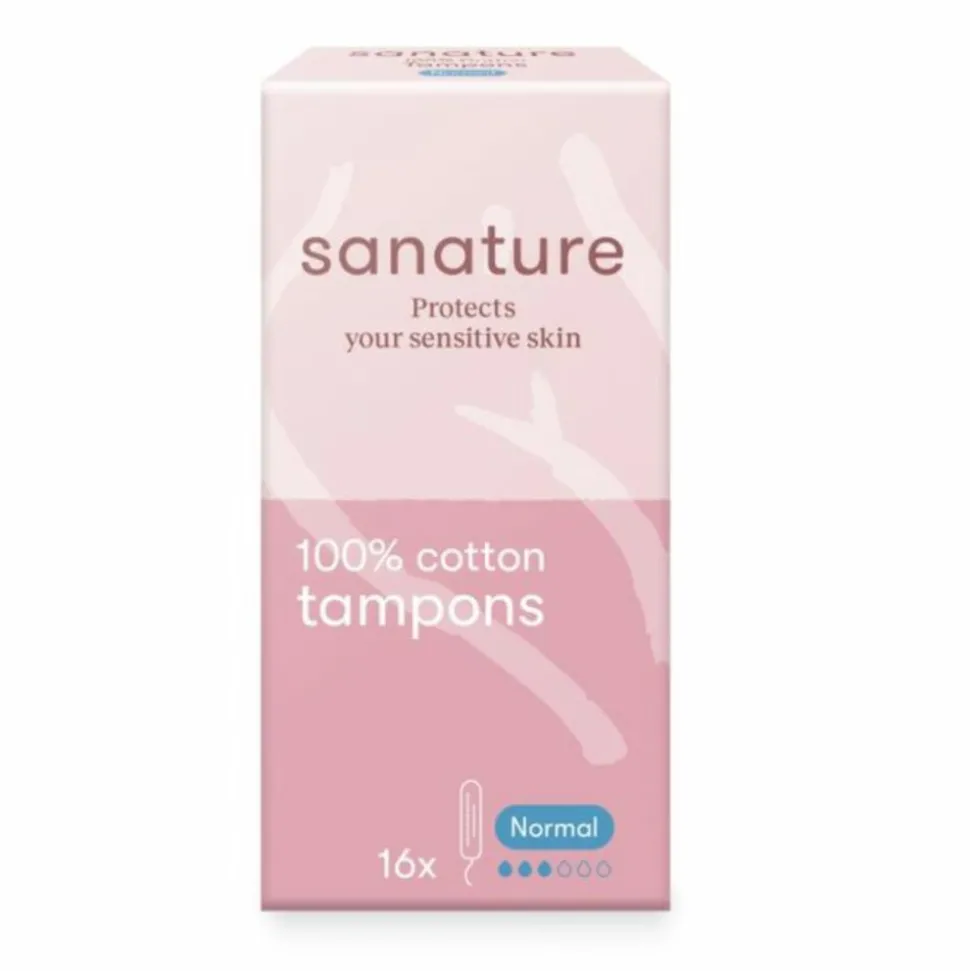 Sanature Tampons Normaal 16 stuks
