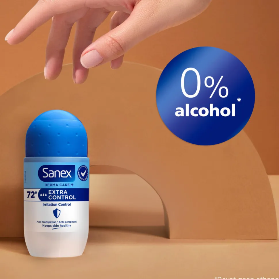 Sanex Deodorant Roller Dermo Extra Control 53 ml