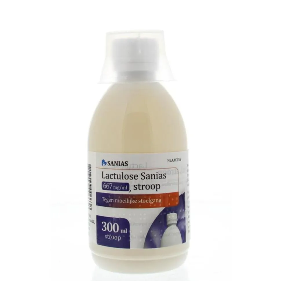 Sanias Lactulose Siroop 667 mg 300 ml