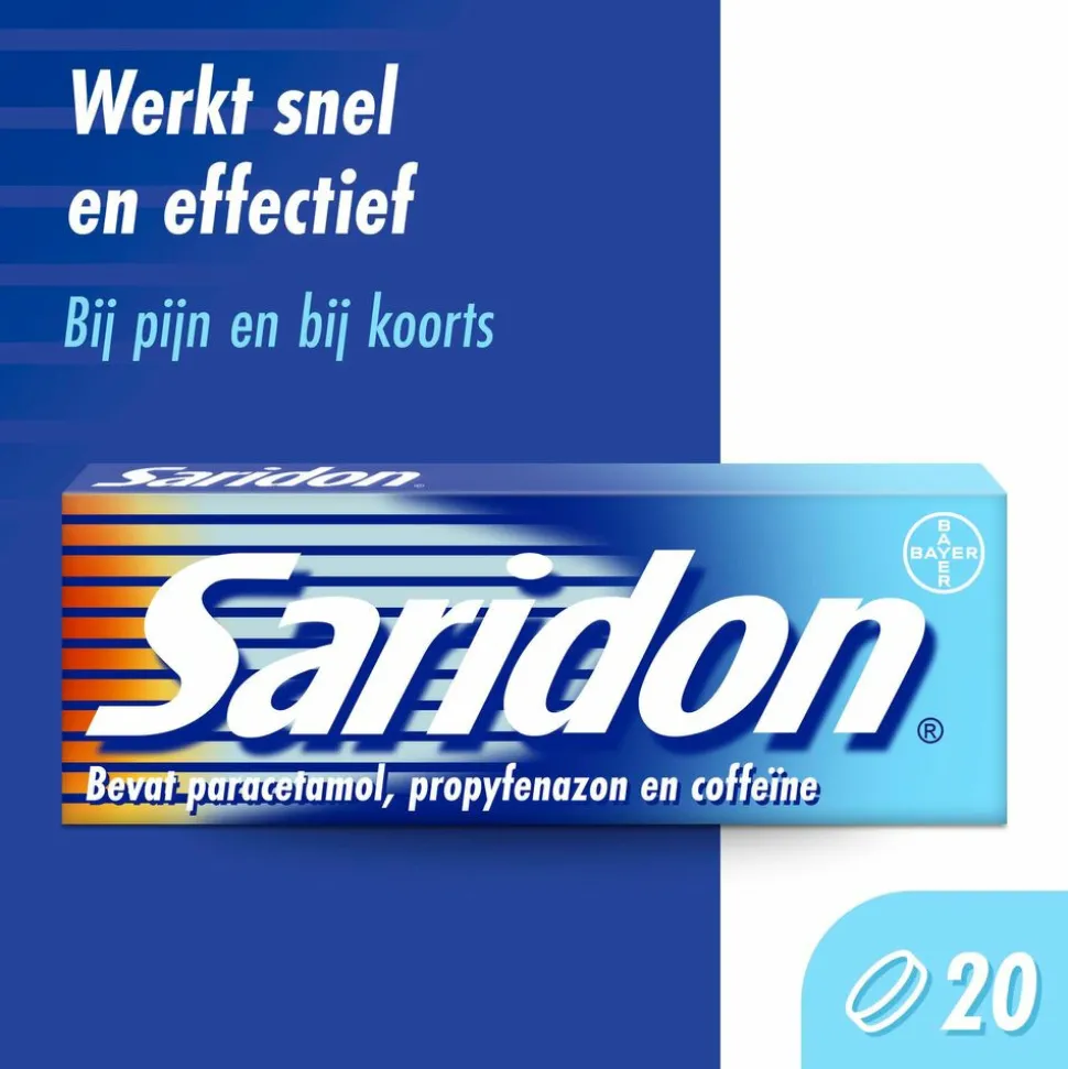 Saridon Tabletten 20 tabletten