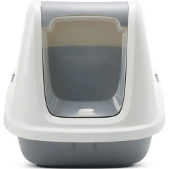 Savic Kattenbak Nestor Giant 75,5 x 56 cm Grijs - Wit