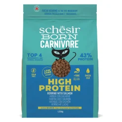 Schesir Born Carnivore Kattenvoer Herring & Salmon 1,25 kg