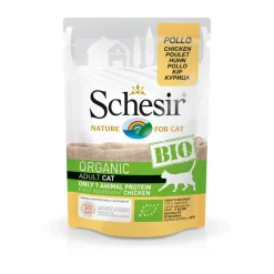 Schesir Kattenvoer Bio Kip 85 gr