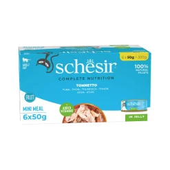 Schesir Kattenvoer Tonijn 6 x 50 gr