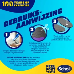 Scholl Balance Inlegzolen Peesplaatontsteking Medium (Maat 40-42)