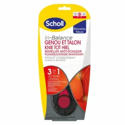 Scholl In Balance Inlegzolen Knie tot Hiel Medium (Maat 40-42)