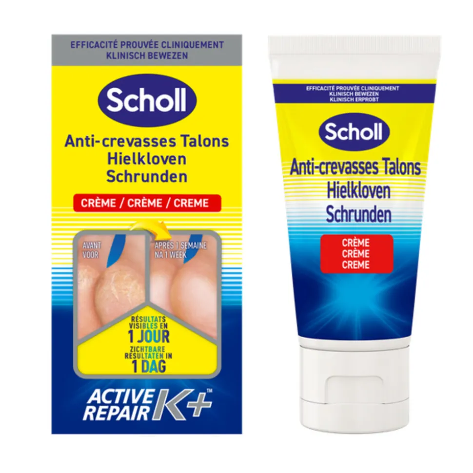 Scholl Pharma Herstellende Creme Hielkloven K+ 120 ml