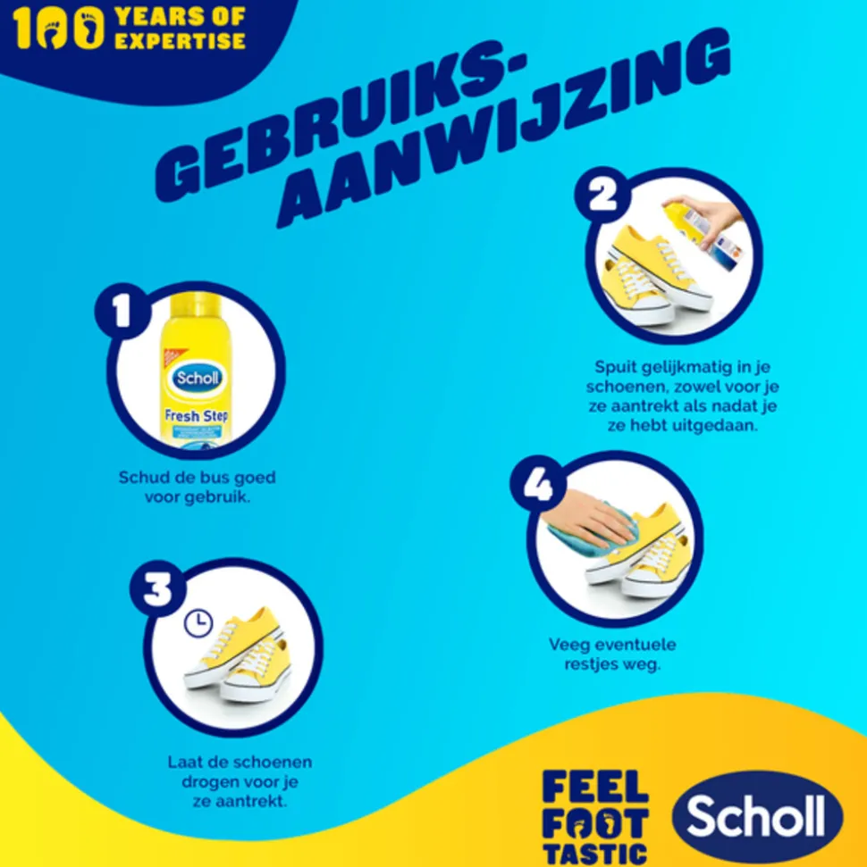 Scholl Schoenendeodorant Spray 150 ml