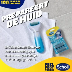 Scholl Velvet Smooth Express Pedi Regular Navulling 2 stuks