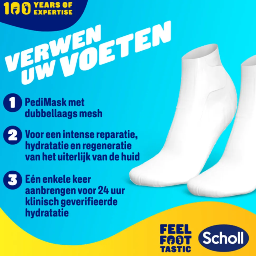 Scholl Voetmasker Expert Care Aloe Vera 1 paar