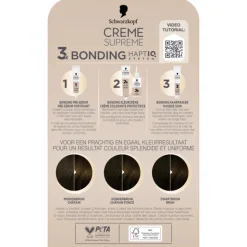 Schwarzkopf Creme Supreme Haarkleuring 4-0 1 set