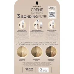 Schwarzkopf Crème Suprème Haarkleuring 10-0 1 set