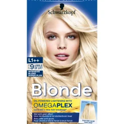 Schwarzkopf Permanente Blondering Intensive Blond Super Plus L1++