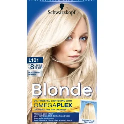 Schwarzkopf Permanente Blondering Platinum Blond L101