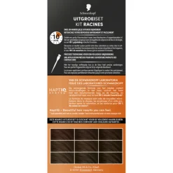 Schwarzkopf Uitgroeiset Haarverf Bruin R6 1 set