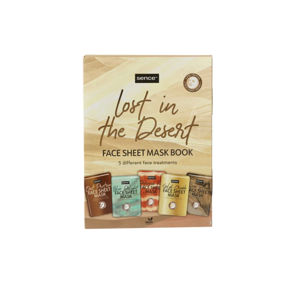 Sence Collection Sheet Gezichtsmaskers Geschenkset Lost in the Desert 1 set