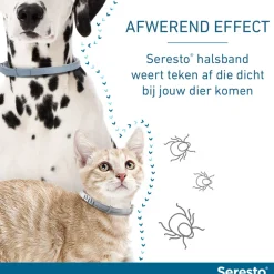Seresto Anti Vlooien en Teken Halsband Hond Vanaf 8 kg 70 cm