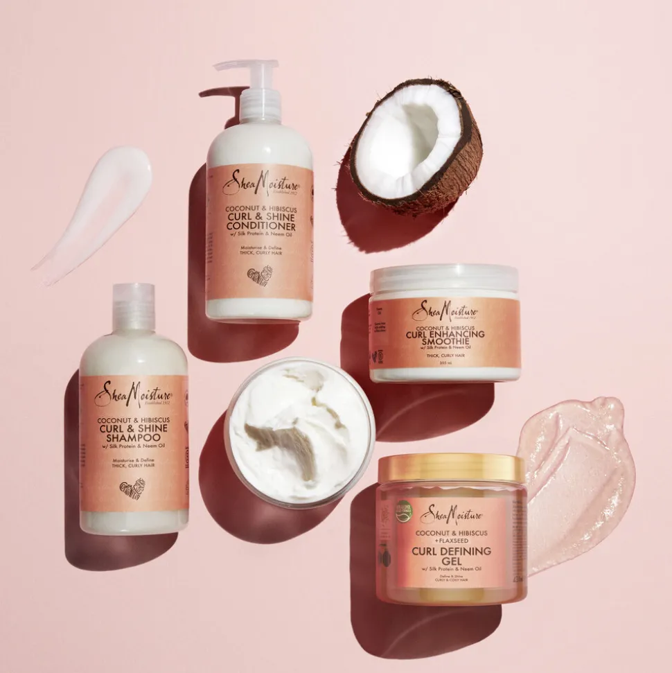 Shea Moisture Curl Defining Haargel Coconut & Hibiscus + Flaxseed 431 ml