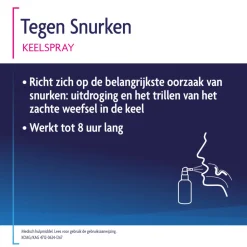 Shiepz Tegen Snurken Keelspray 23,5 ml