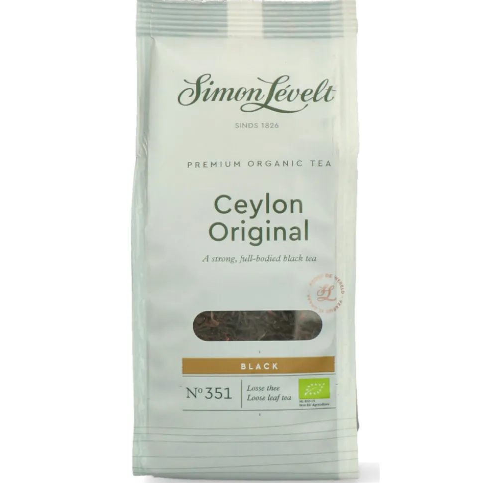 Simon Levelt Premium Organic Tea Ceylon Original 90 gr
