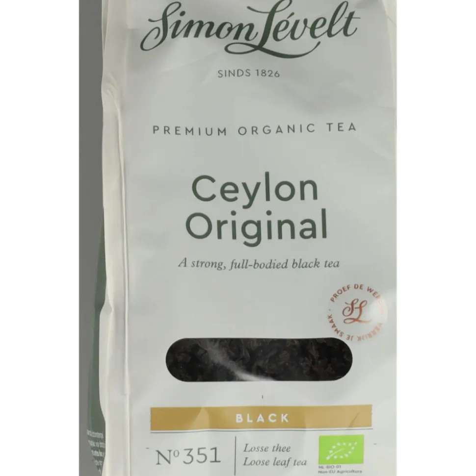 Simon Levelt Premium Organic Tea Ceylon Original 90 gr