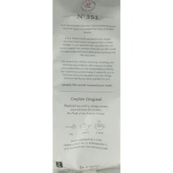 Simon Levelt Premium Organic Tea Ceylon Original 90 gr