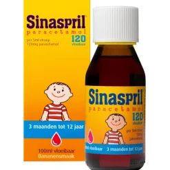 Sinaspril Paracetamol 120 mg Vloeibaar 100 ml