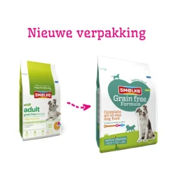 Smolke Graanvrij Hondenvoer Adult 12 kg