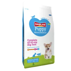 Smolke Hondenvoer Puppy Mini - Medium 12 kg