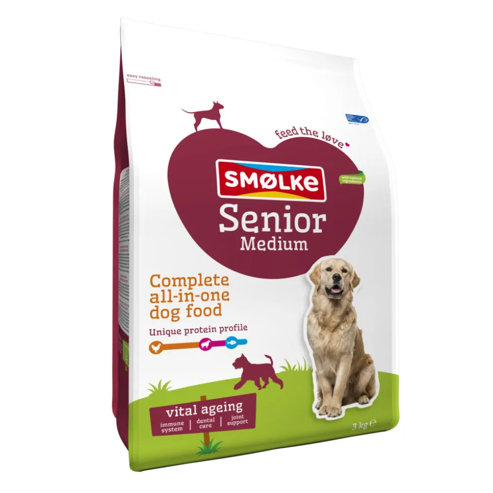 Smolke Hondenvoer Senior Medium 3 kg