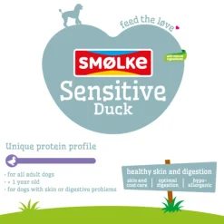 Smolke Hondenvoer Sensitive Eend 12 kg