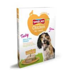 Smolke Hondenvoer Vers Gestoomd Kip 395 gr