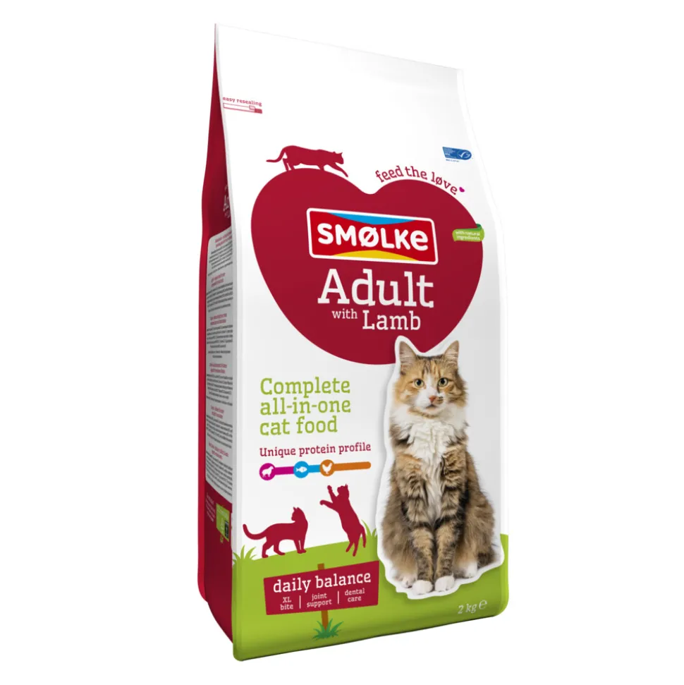 Smolke Kattenvoer Adult Lam 2 kg
