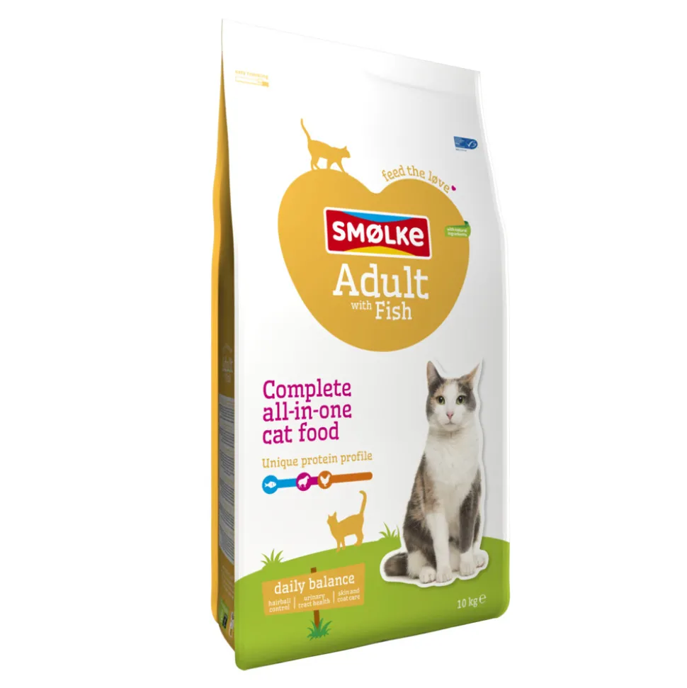 Smolke Kattenvoer Adult Vis 10 kg