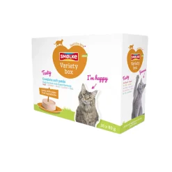 Smolke Kattenvoer Soft Paté Multipack 16 x 80 gr