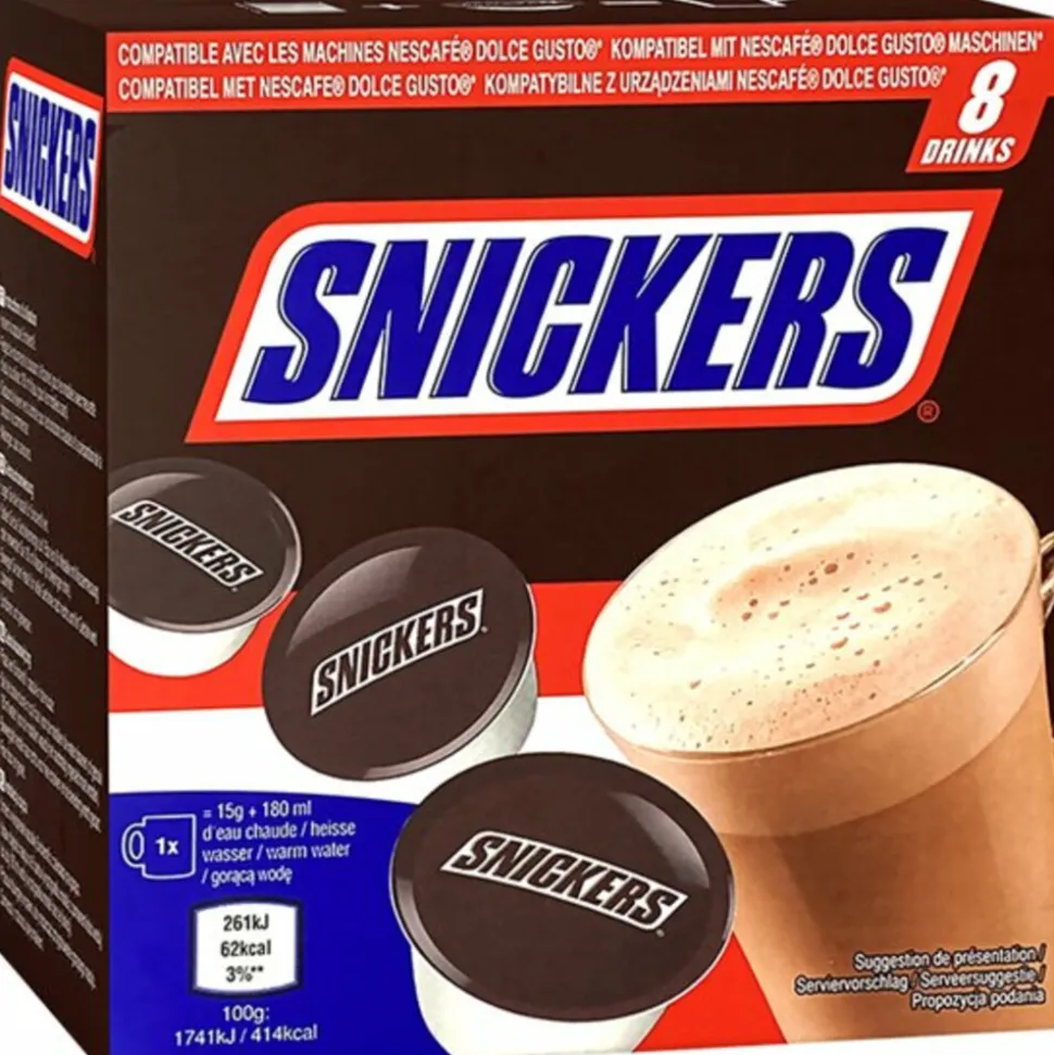 Snickers Dolce Gusto Koffiecups 8 stuks