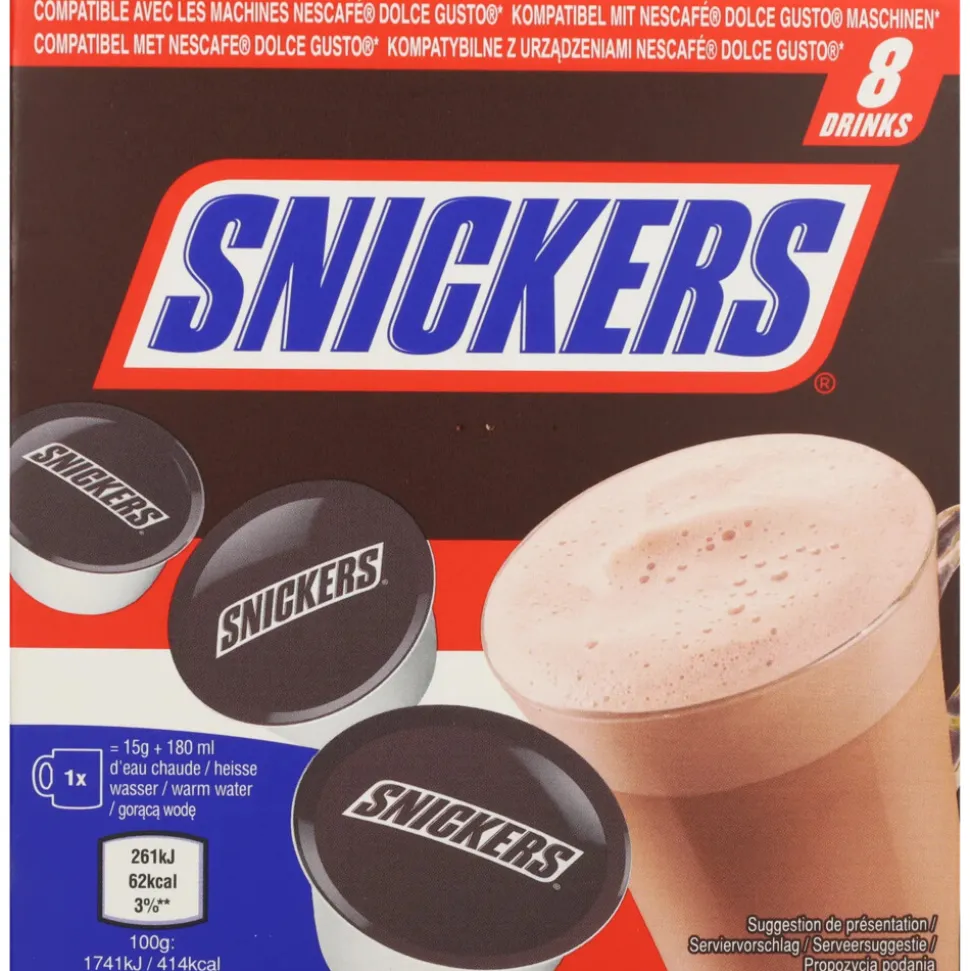 Snickers Dolce Gusto Koffiecups 8 stuks
